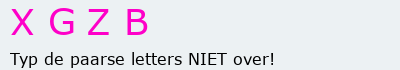 Bevestigingscode