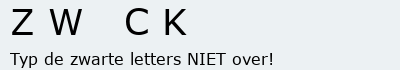 Bevestigingscode