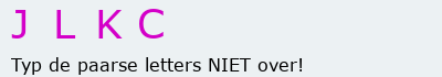 Bevestigingscode