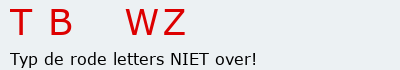 Bevestigingscode