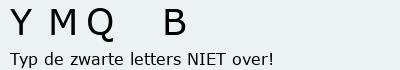 Bevestigingscode