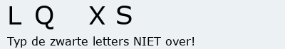 Bevestigingscode