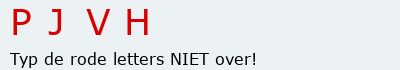 Bevestigingscode