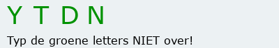 Bevestigingscode