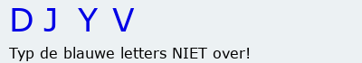 Bevestigingscode
