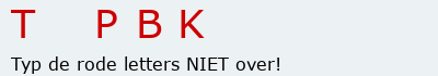 Bevestigingscode