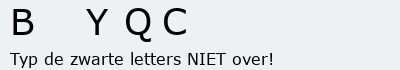 Bevestigingscode