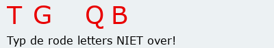 Bevestigingscode