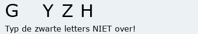 Bevestigingscode