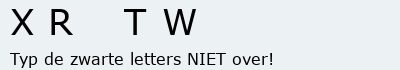 Bevestigingscode