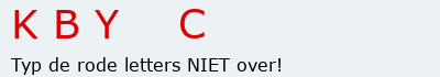 Bevestigingscode