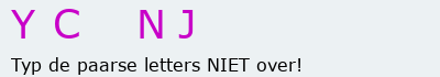 Bevestigingscode
