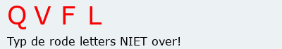 Bevestigingscode