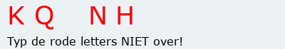 Bevestigingscode