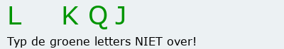 Bevestigingscode