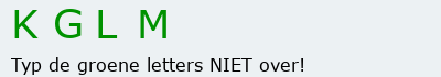 Bevestigingscode