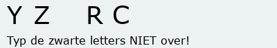Bevestigingscode