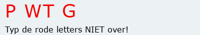 Bevestigingscode