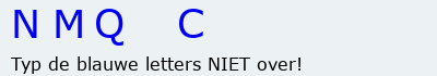 Bevestigingscode