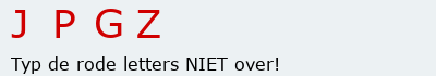 Bevestigingscode