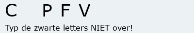 Bevestigingscode