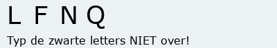 Bevestigingscode
