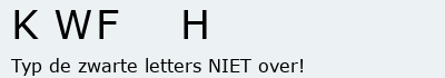 Bevestigingscode