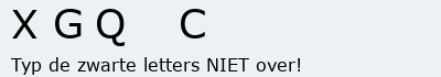 Bevestigingscode