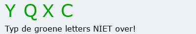 Bevestigingscode