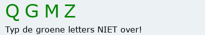 Bevestigingscode