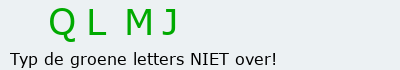 Bevestigingscode