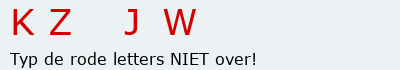 Bevestigingscode