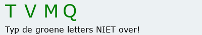 Bevestigingscode