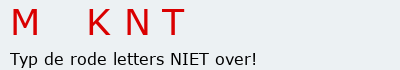 Bevestigingscode