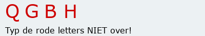 Bevestigingscode