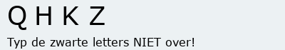 Bevestigingscode