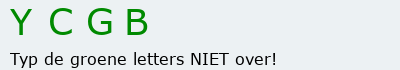 Bevestigingscode
