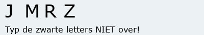 Bevestigingscode