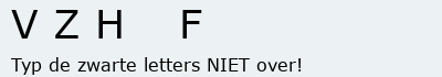 Bevestigingscode
