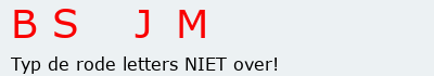 Bevestigingscode
