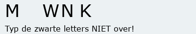 Bevestigingscode