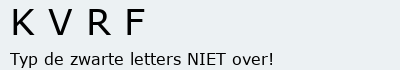 Bevestigingscode