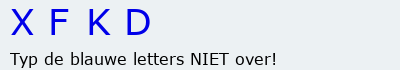 Bevestigingscode