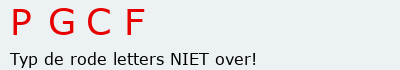 Bevestigingscode