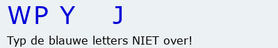 Bevestigingscode