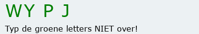 Bevestigingscode