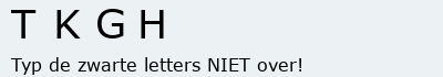 Bevestigingscode