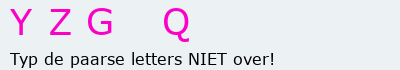 Bevestigingscode