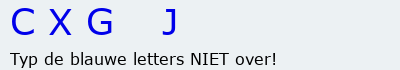 Bevestigingscode