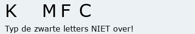Bevestigingscode
